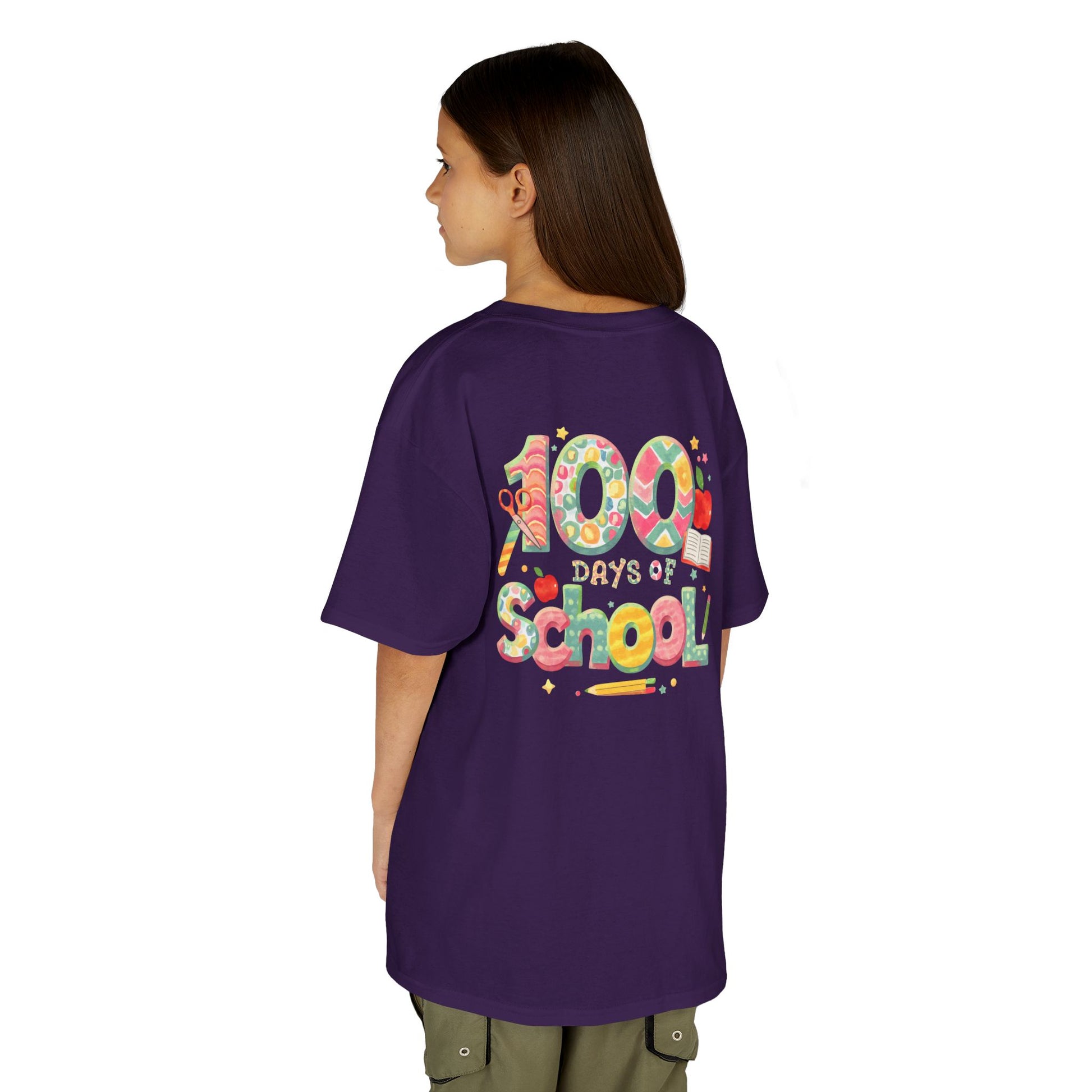 Kids School Celebration Tee - 100 Days of School, Class Shirt, Back to School Outfit, Fun Teacher Gift, Kids Education Apparel