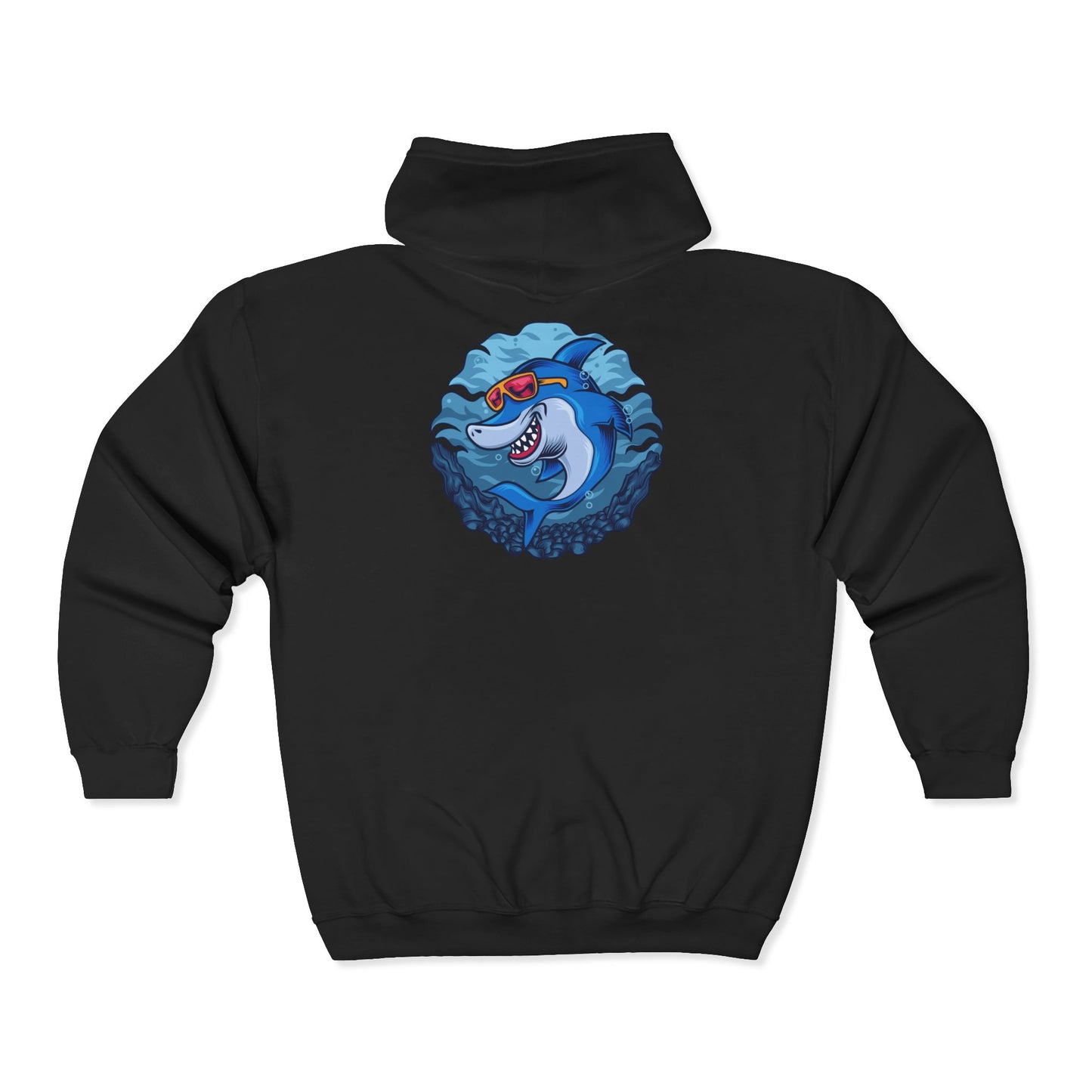Shark-Themed Unisex Hoodie, Casual Fashion, Gift for Ocean Lovers, Perfect for Cozy Nights, Great for Beach Days, Fun Gift Idea