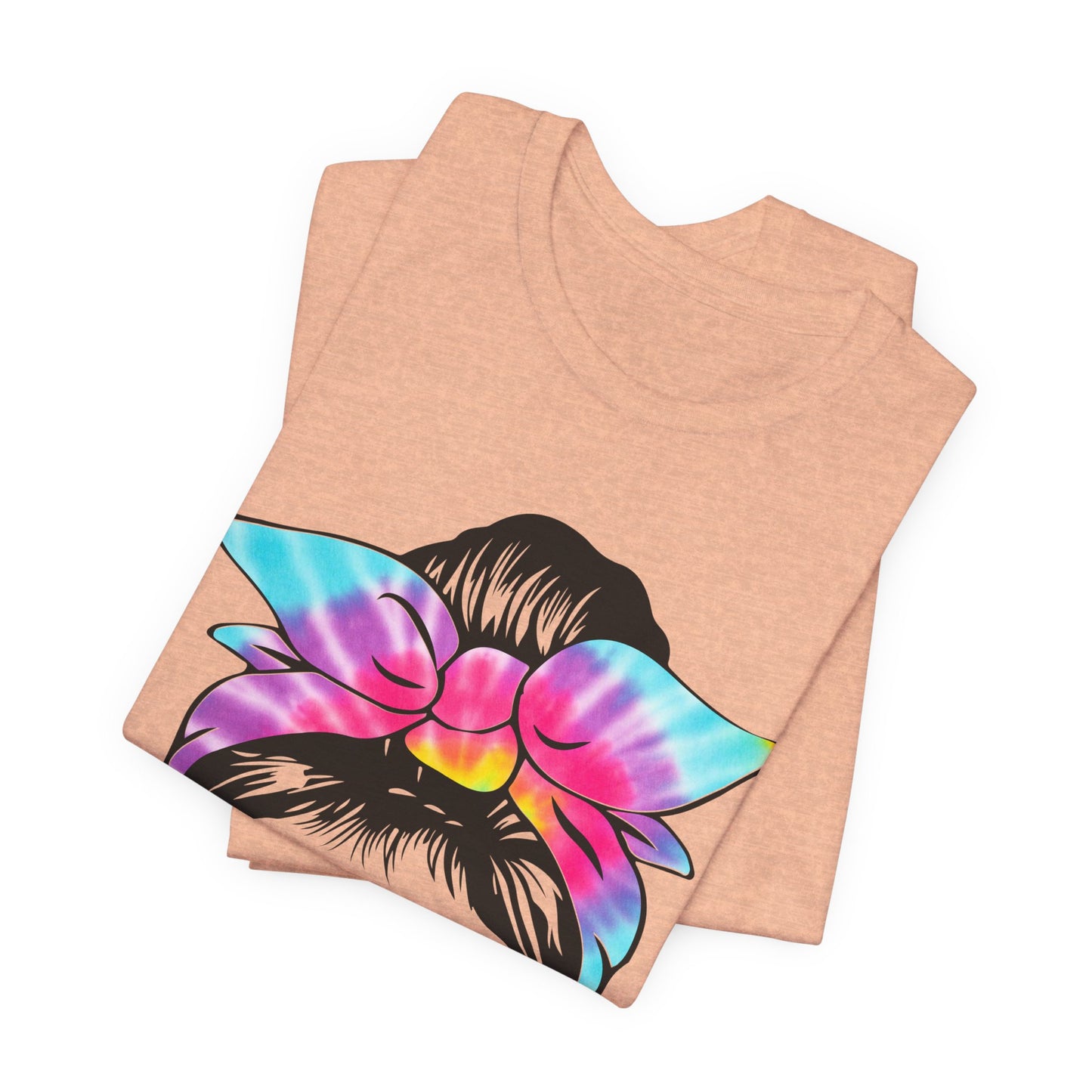 Girl Power Tie-Dye Tee, Unisex Short Sleeve Shirt, Feminist Apparel, Gift for Her, Casual Everyday Wear, Birthday Present