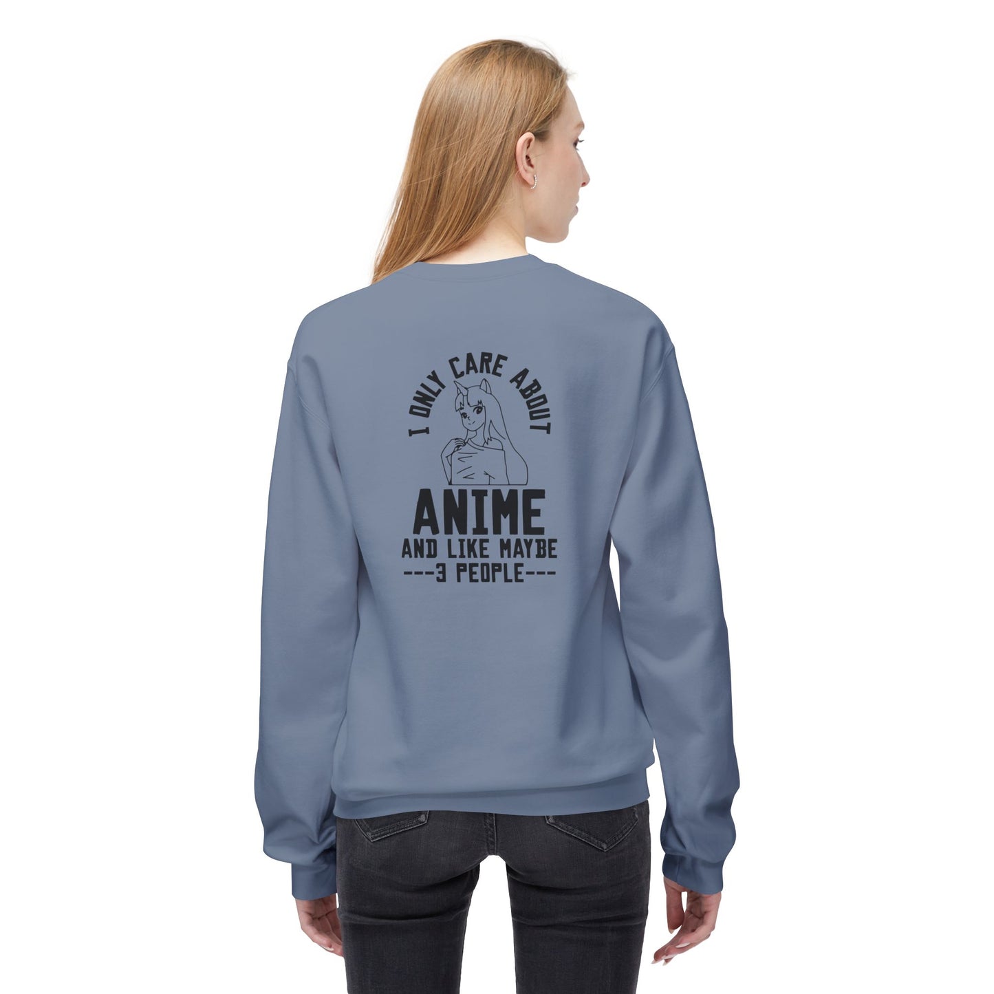 Anime Lover Crewneck Sweatshirt - Perfect for Gift, Casual Wear, Cosplay, Anime Events, Pop Culture Enthusiasts