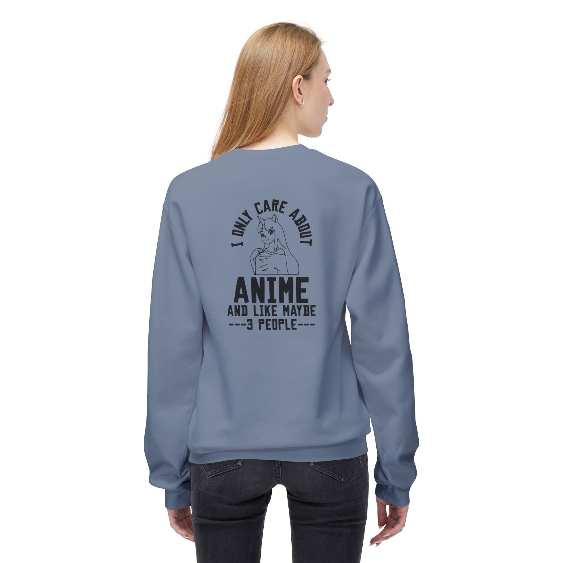 Anime Lover Crewneck Sweatshirt - Perfect for Gift, Casual Wear, Cosplay, Anime Events, Pop Culture Enthusiasts