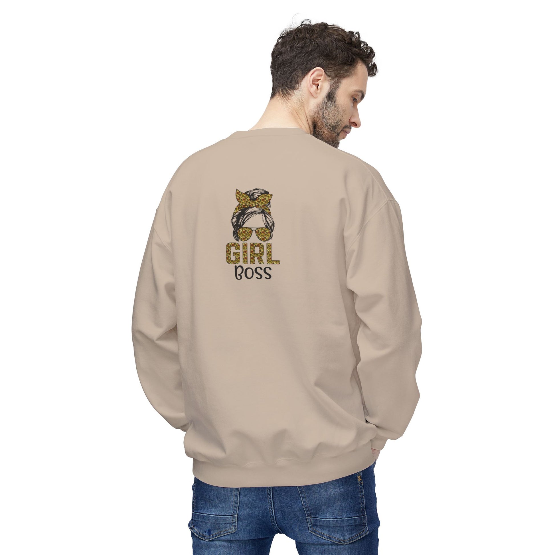 Empowerment Crewneck Sweatshirt, Girl Boss Sweatshirt, Women's Fashion, Cozy Style, Motivational Gift, Casual Wear