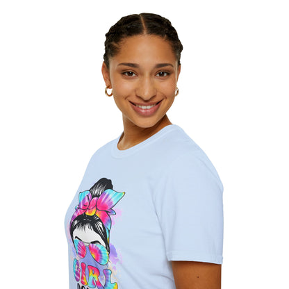 Colorful Girl Power T-Shirt | Cute Graphic Tee, Summer Fashion, Gift for Friends, Feminism Apparel, Casual Outfit