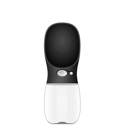 Pet Water Cup Outdoor Portable Water Bottle Black 350ML