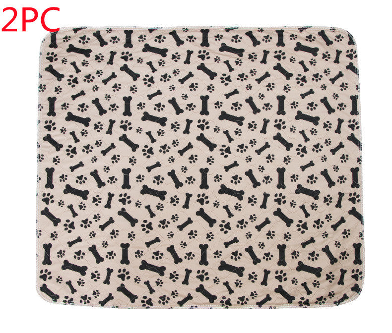 Three-layer Waterproof Pet Absorbent Pad Coffee 2PC L