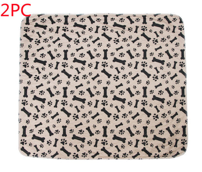 Three-layer Waterproof Pet Absorbent Pad Coffee 2PC L