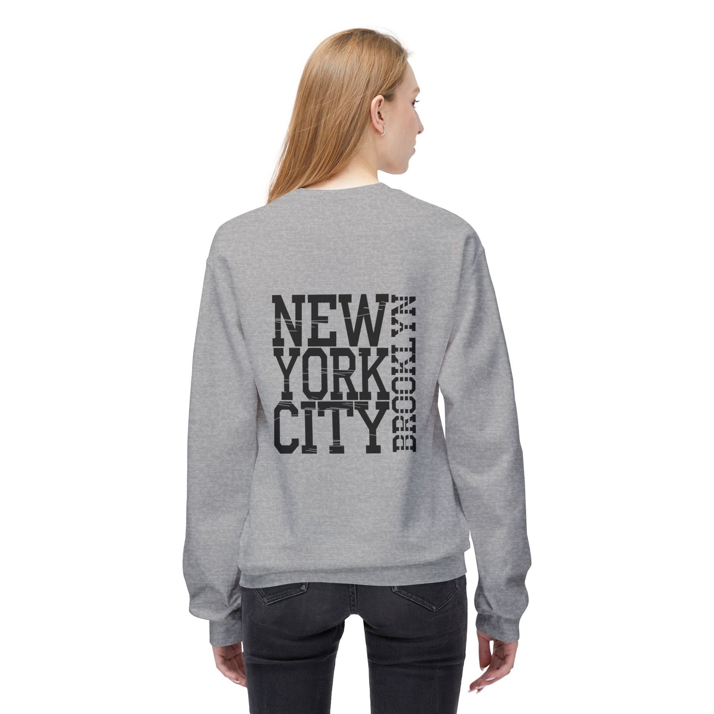 New York City Graphic Sweatshirt - Cozy Unisex Crewneck, Streetwear Style, Gift for NYC Lovers, Casual Wear, Travel Souvenir