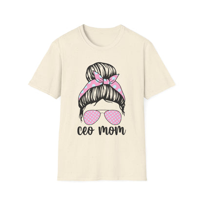 CEO Mom T-Shirt: Casual Gift for Mother's Day, Birthday, or Everyday Wear, Perfect for Stylish Moms