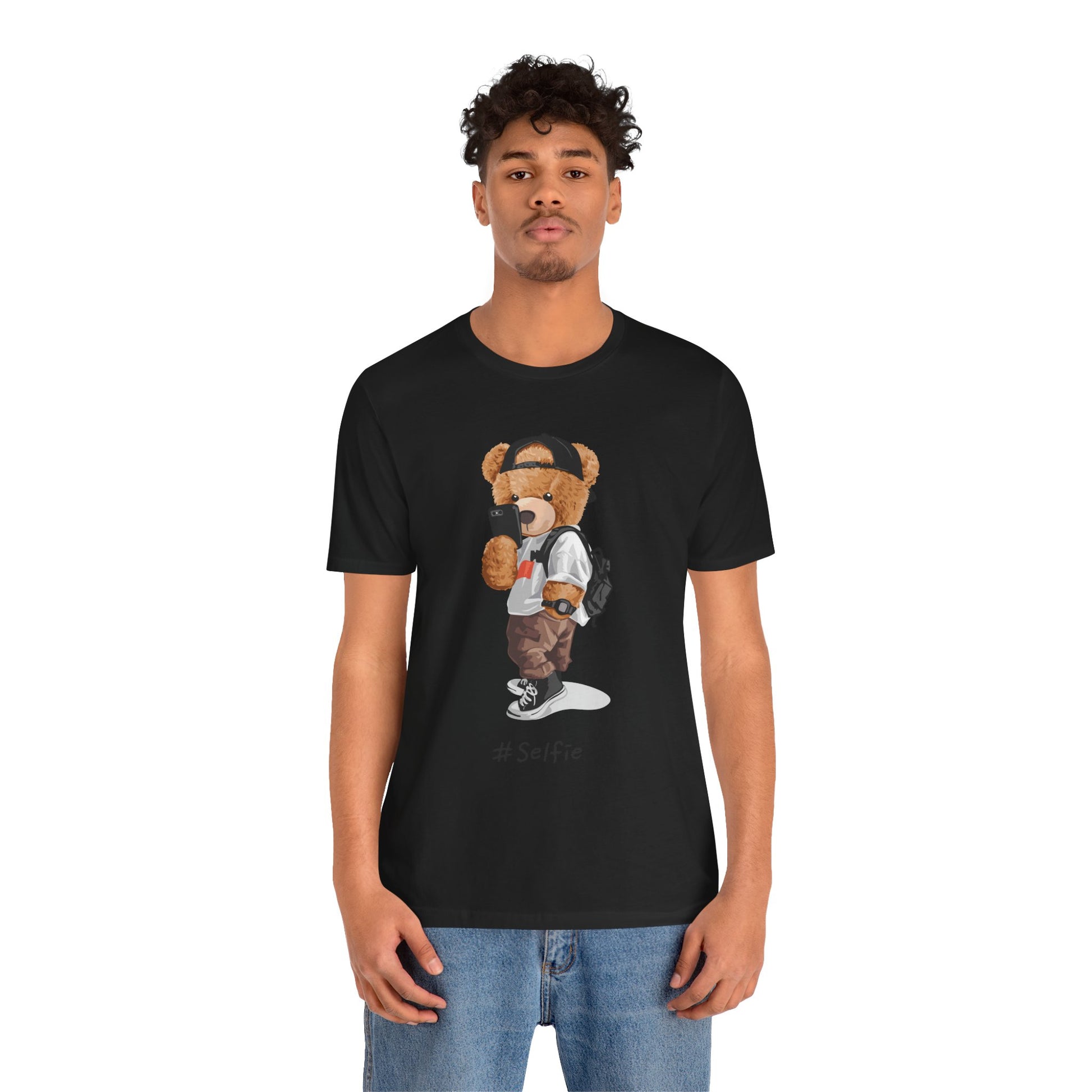 Cool Bear Graphic Tee, Casual Wear, Street Style T-Shirt, Gifts for Animal Lovers, Unique Unisex Shirt