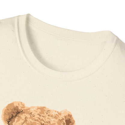Casual Graphic Tee: Trendy Bear Design, Fun Unisex T-Shirt, Perfect for Gifts, Casual Wear, Everyday Style