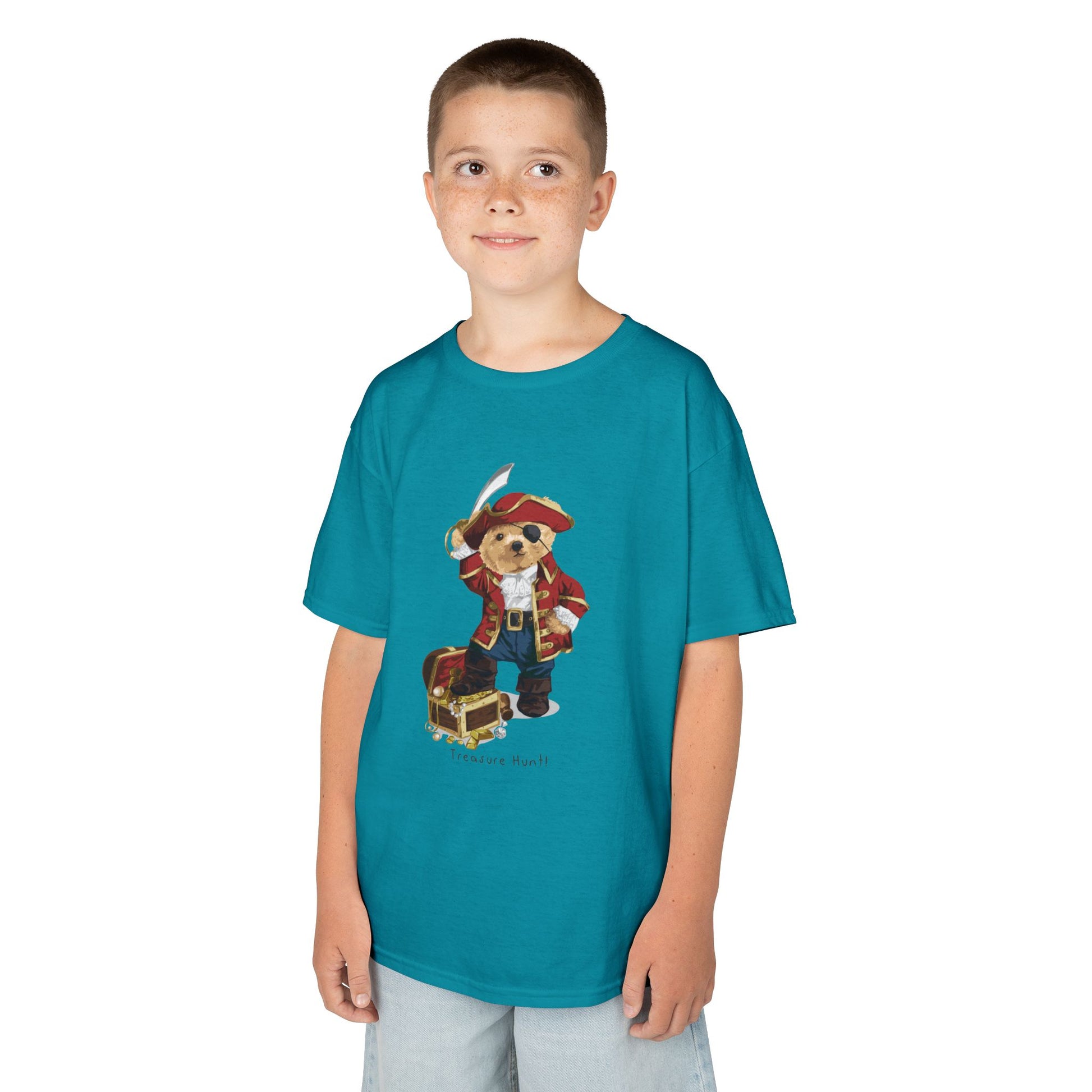 Pirate Dog Kids T-Shirt, Fun Birthday Gift, Summer Wear, Playtime Tee, Adventure Shirt, Kids Pirate Costume