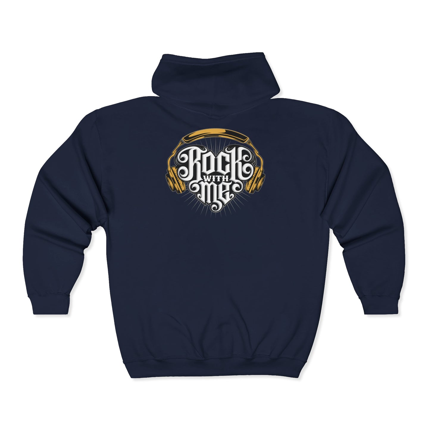 Rock with Me Hoodie, Unisex Heavy Blend Sweatshirt, Music Lover Gift, Concert Outfit, Festival Apparel, Casual Loungewear