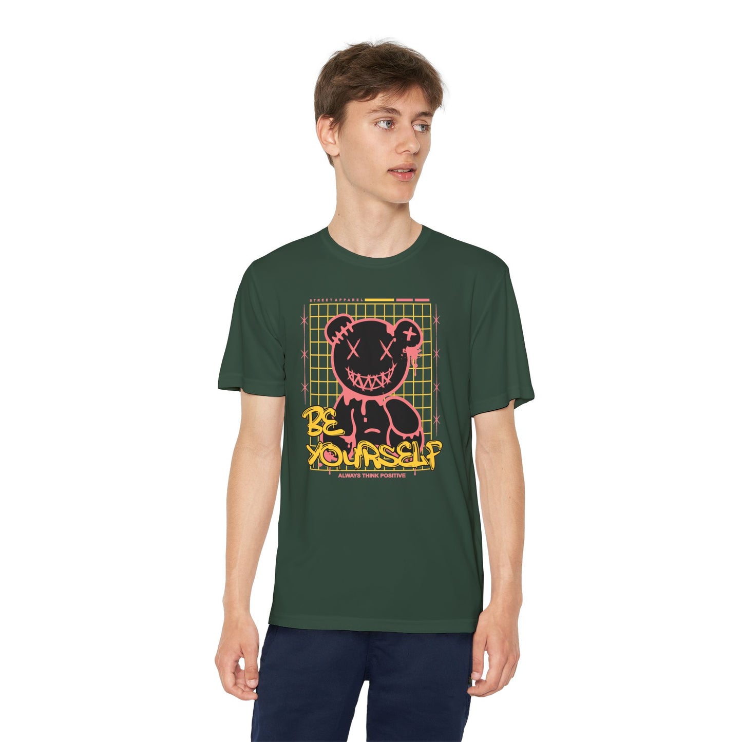 Youth Graphic Tee, Be Yourself Style, Trendy Apparel for Kids, Comfortable Casual Wear, Valentine's Day Gift, Unique Birthday Present