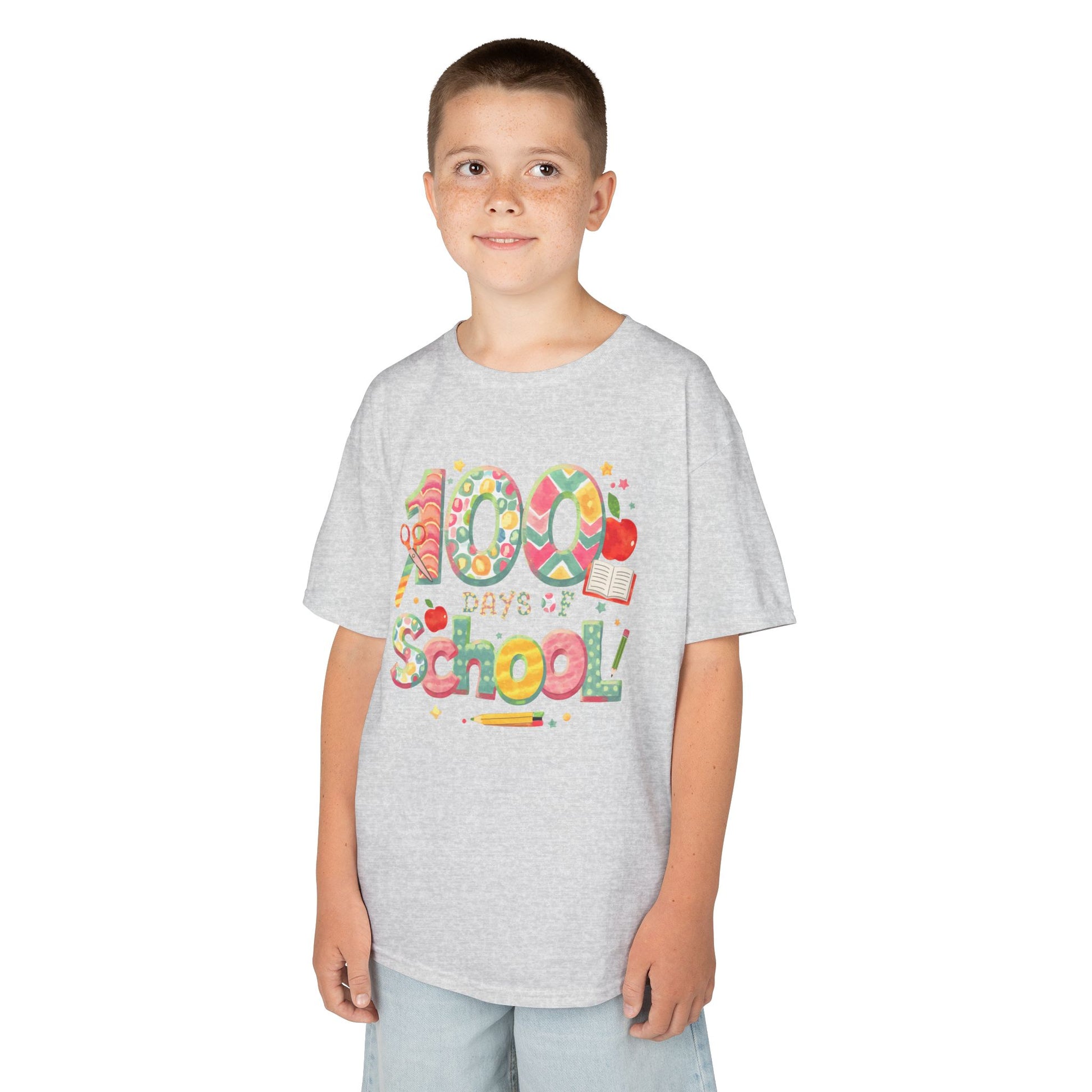 Kids School Celebration Tee - 100 Days of School, Class Shirt, Back to School Outfit, Fun Teacher Gift, Kids Education Apparel