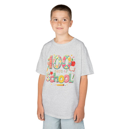 Kids School Celebration Tee - 100 Days of School, Class Shirt, Back to School Outfit, Fun Teacher Gift, Kids Education Apparel