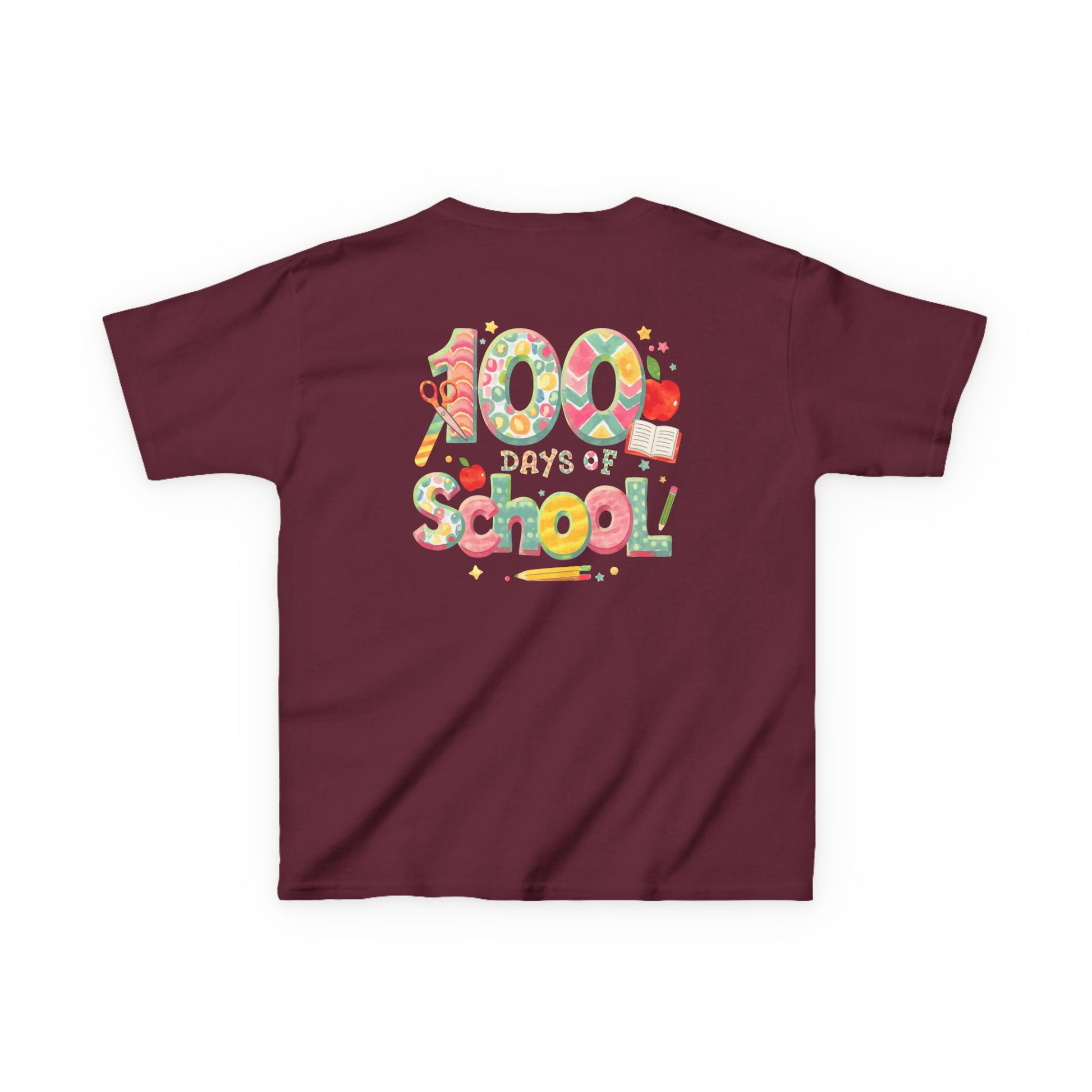 Kids School Celebration Tee - 100 Days of School, Class Shirt, Back to School Outfit, Fun Teacher Gift, Kids Education Apparel