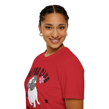 Funny Pug Lover T-Shirt, Pet Owner Gift, Dog Club Tee, Cute Animal Shirt, Pug Enthusiast Apparel