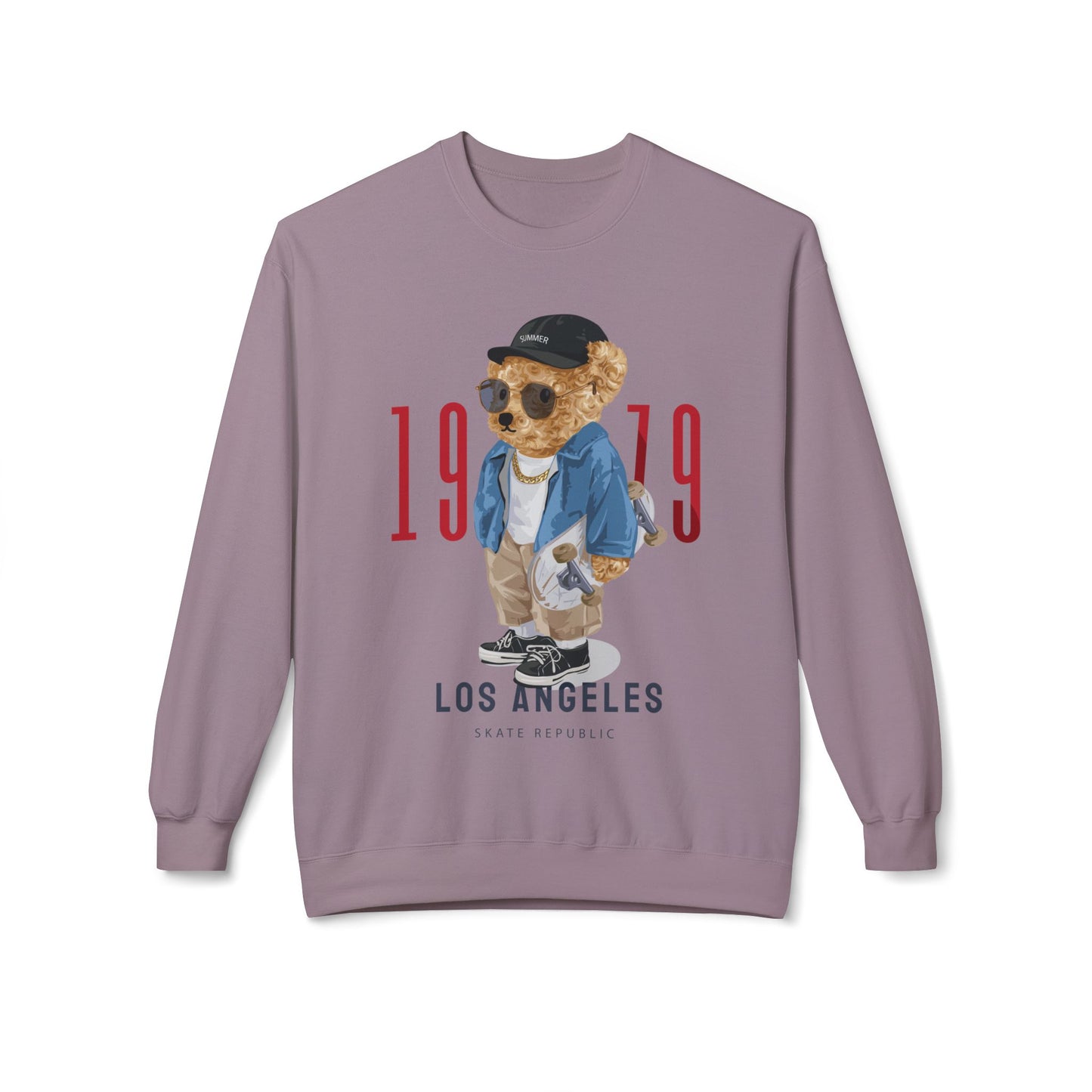 Vintage Los Angeles Bear Sweatshirt, Cozy Crewneck, Unisex Fleece Top, 1979 Style, Perfect for Casual Outfits, Gift for Bears Lovers Paragon