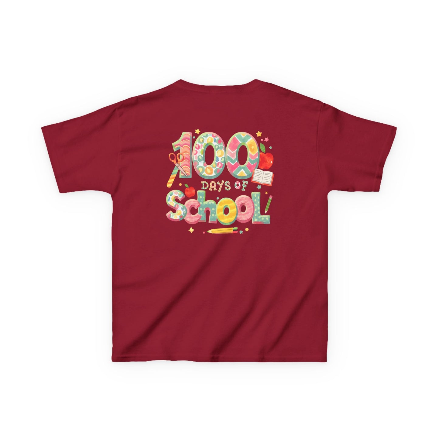 Kids School Celebration Tee - 100 Days of School, Class Shirt, Back to School Outfit, Fun Teacher Gift, Kids Education Apparel