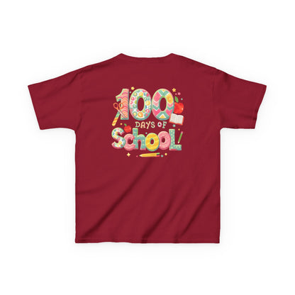 Kids School Celebration Tee - 100 Days of School, Class Shirt, Back to School Outfit, Fun Teacher Gift, Kids Education Apparel