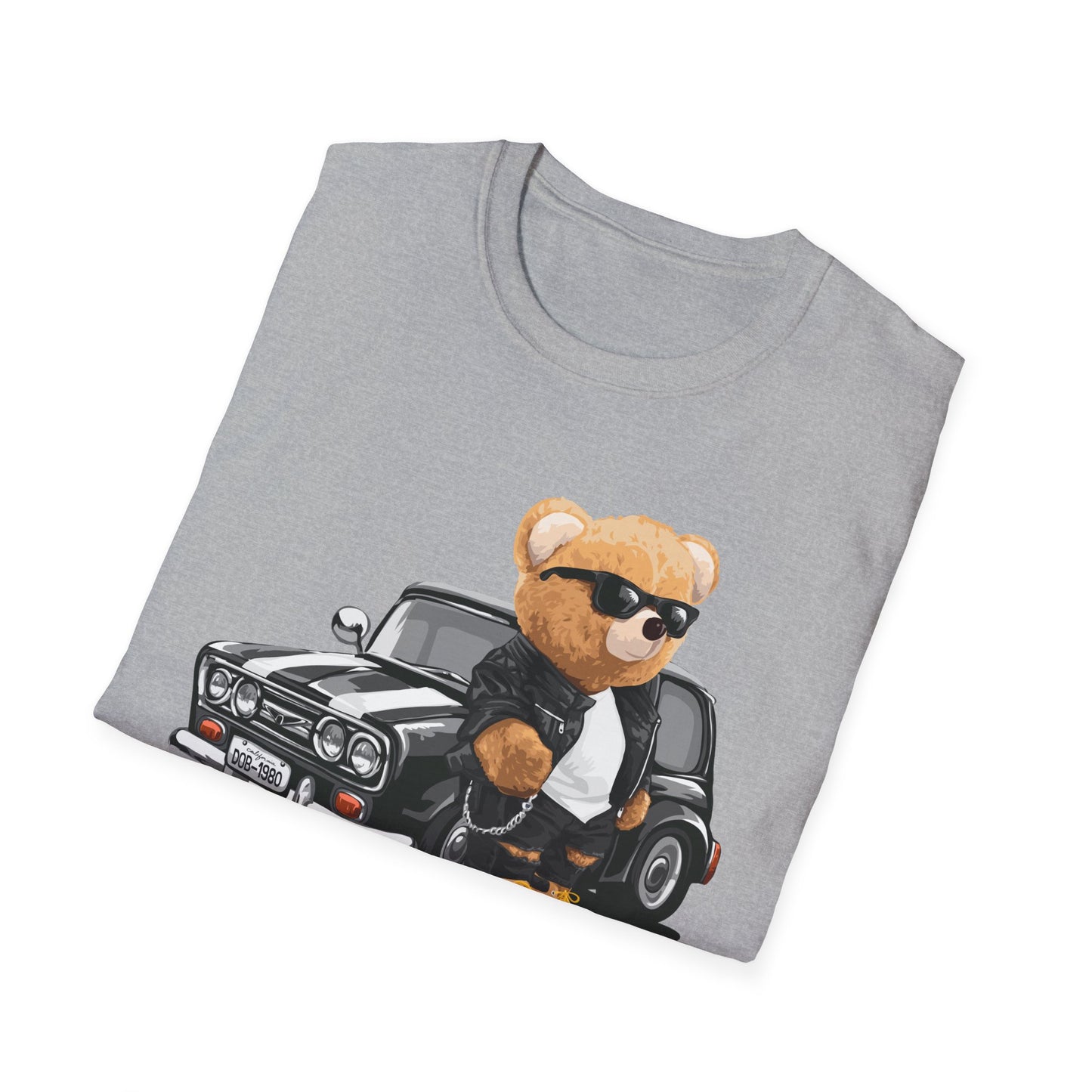 Vintage Bear Graphic T-Shirt, Cute Unisex Tee, Trendy Streetwear, Perfect Gift for Bear Lovers, Casual Outfit, Summer Wardrobe