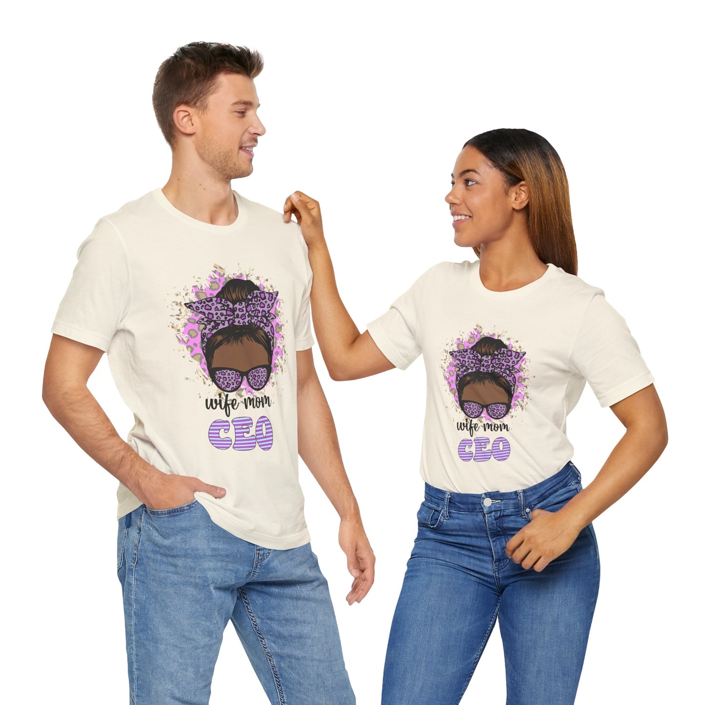 Wife Mom CEO T-Shirt: Empowering Tee for Moms, Gifts for Mother's Day, Women's Casual Wear, Motivational Apparel, Cute Graphic Tee