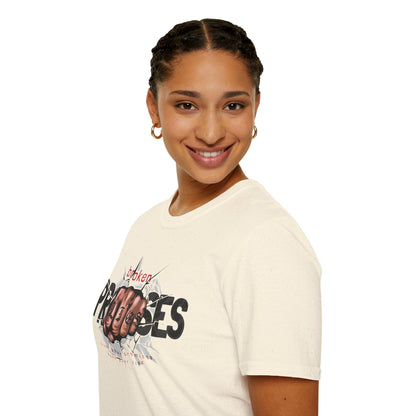 Empowering Unisex T-Shirt - Progress Design, Motivational Fashion, Gift for Achievers, Casual Wear, Fitness Apparel