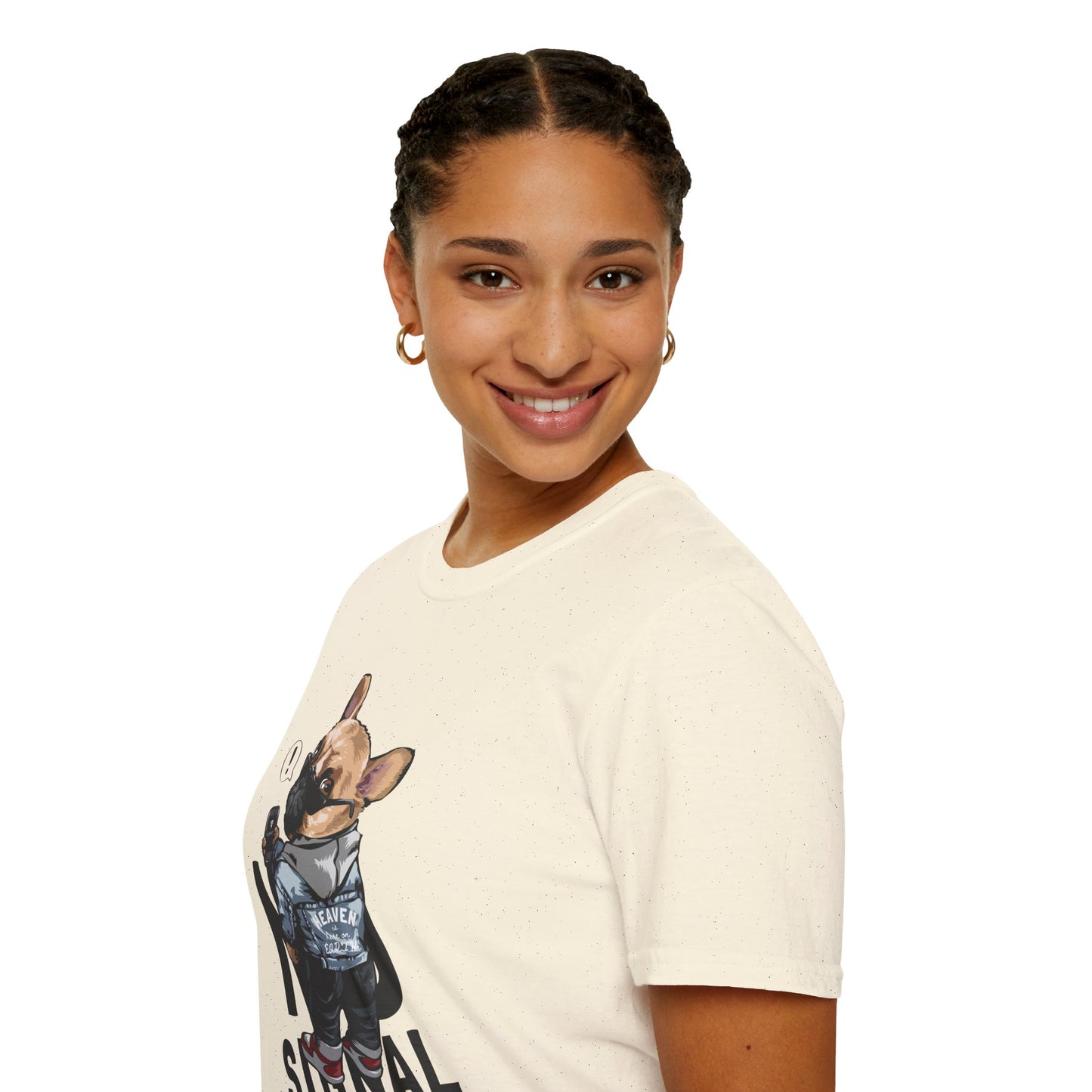 Cool Dog Graphic T-Shirt, Fun Pet Lover Tee, Casual Style for Any Occasion, Unique Gift for Dog Owners, Animal Lover Apparel