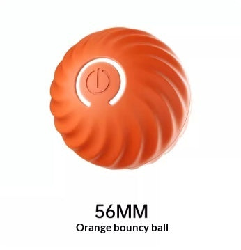 Pet Dog Rubber Ball Toys For Dogs Resistance To Bite Dog Chew Toys Puppy Pets Dogs Training Products Orange Jumping Ball