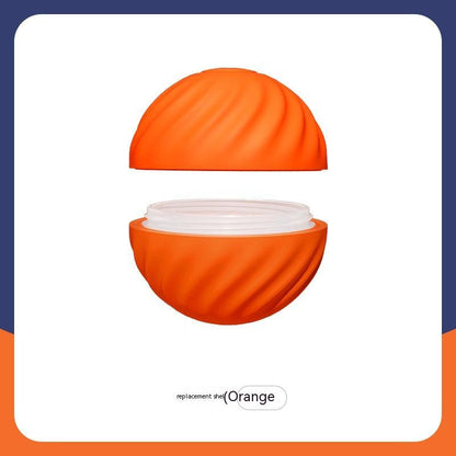 Pet Dog Rubber Ball Toys For Dogs Resistance To Bite Dog Chew Toys Puppy Pets Dogs Training Products Replacement Shell Orange