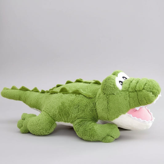 Giant Crocodile Plush Toy – 30 Inch Soft Fluffy Alligator Green
