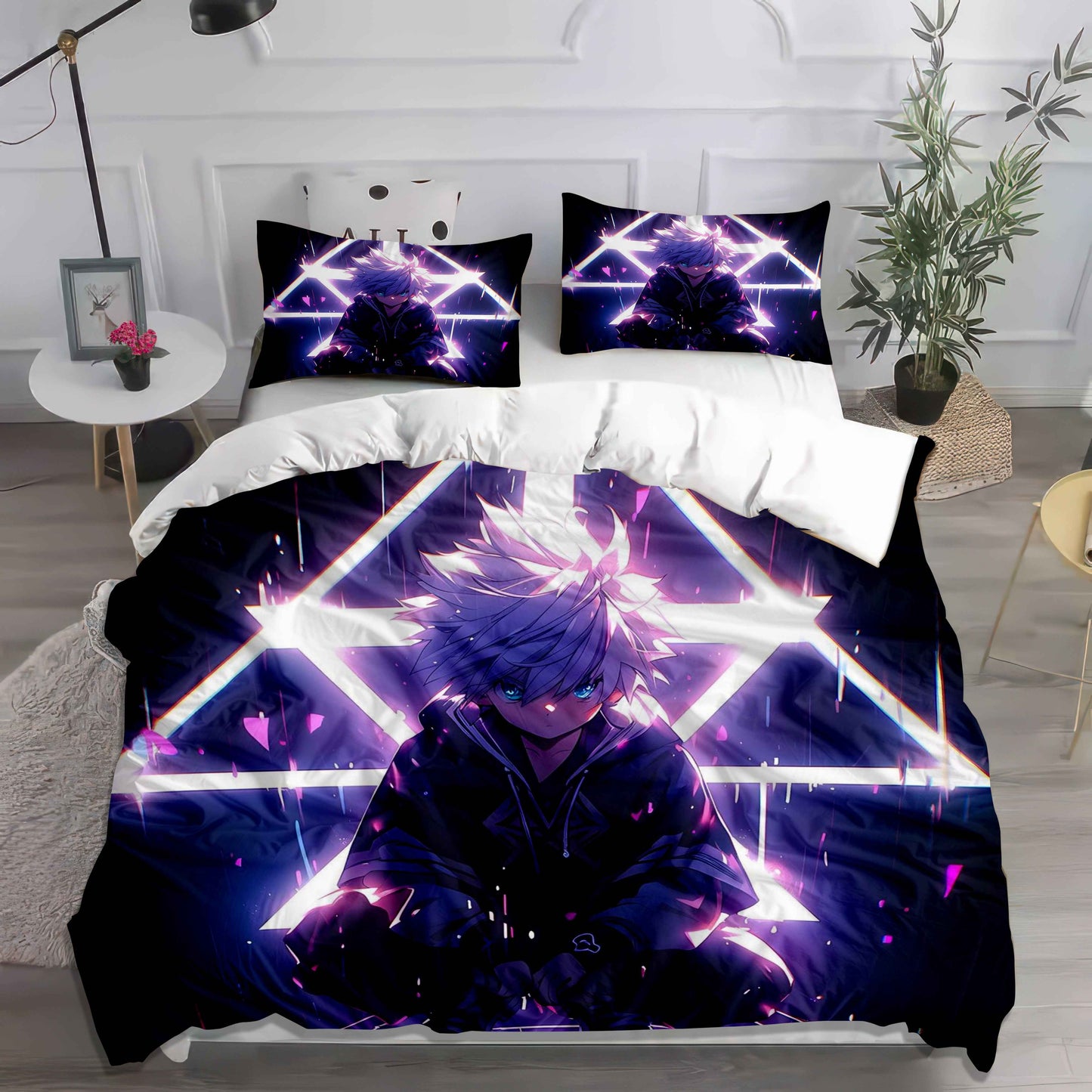 Yu-Gi-Oh! Yami Yugi Duvet Cover Set | King of Games 3D Bedding | Cozy Kawaii