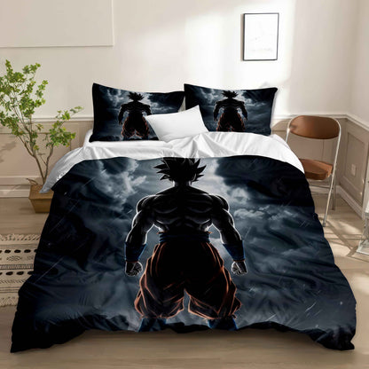 Epic Dragon Ball Z Goku Bedding - Soft Cotton Duvet Cover & Pillowcases
