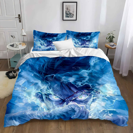 Luffy Gear 5 Pirate King Duvet Set - One Piece Anime Bedding Cozy Kawaii