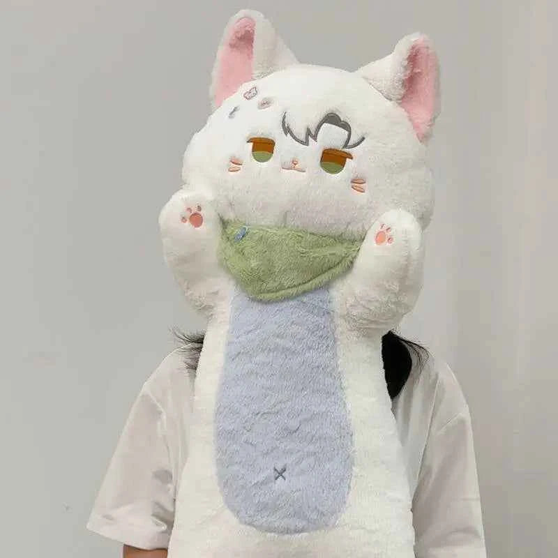 Anime-Style Long Body Pillow Plush – Soft Boyfriend Sleeping Pillow (80cm)