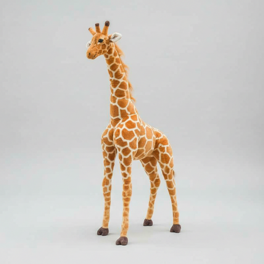 Giant Giraffe Plush Toy – Soft Realistic Giraffe Stuffed Animal Pillow Giraffe