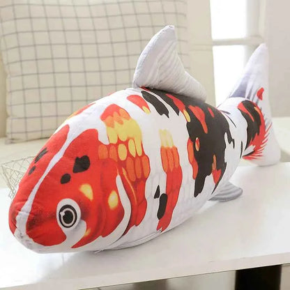Giant Koi Fish Plush Toy – Realistic Carp Stuffed Animal Body Pillow 5