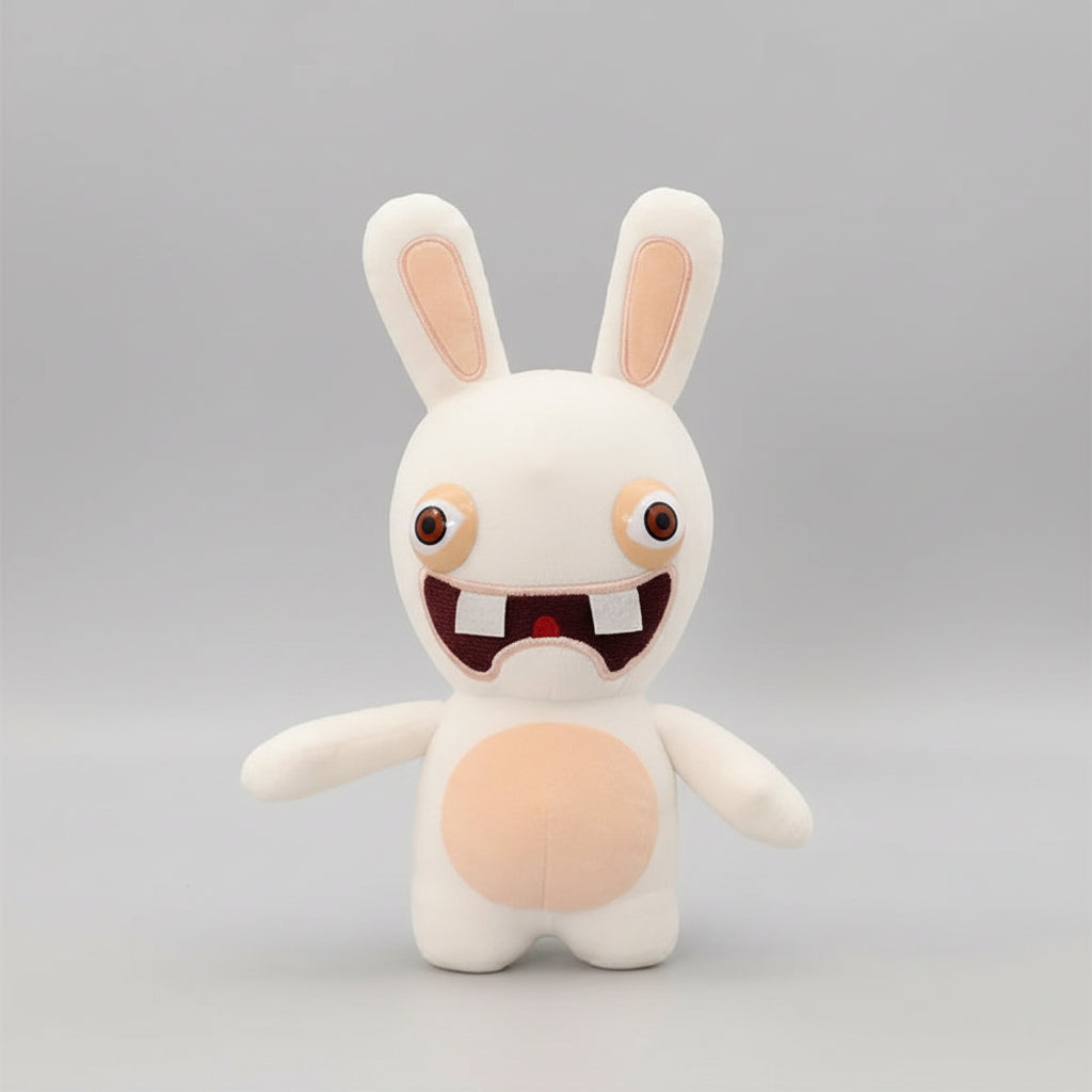 Kawaii Crazy Scream Rabbit Plush Toy – Funny Creative Stuffed Animal Doll (30–80cm, 2 Styles) A