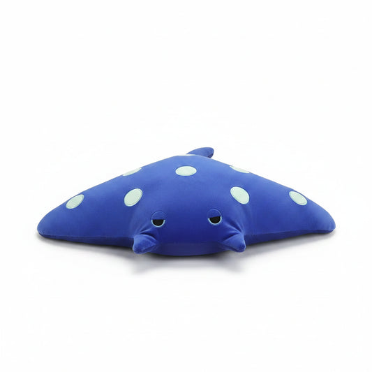 Giant Manta Ray Plush Toy – Kawaii Sea Animal Stuffed Pillow