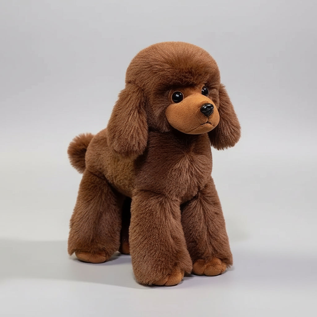 Long Leg Poodle Plush Toy – Handmade Cute Dog Stuffed Animal B