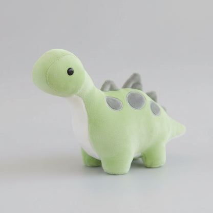 Kawaii Dinosaur Plush Toy – Soft Stuffed Triceratops & Tyrannosaurus Hug Doll (30 & 50cm) Green