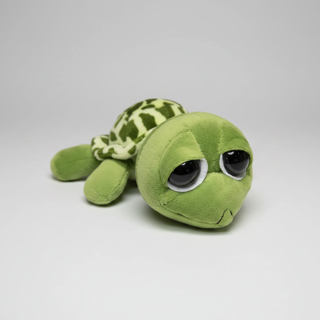 Mother & Baby Turtle Plush Toy – Cute Big-Eyed Turtle Stuffed Animal Pillow Big Eyed Turtle