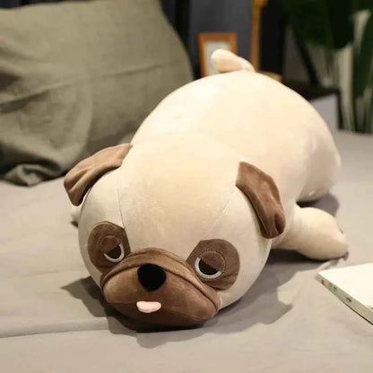 New Arrive Hot 55/65/75/90cm Cute Animal Kawaii Pug Dog Plush Toys Sleep Pillow Kids Birthday Gift Child Girl Xmas Valentine's