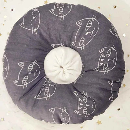 Soft Elizabethan Pet Recovery Collar - Cotton Filled E-Cone for Dogs & Cats (No-Stress Healing)