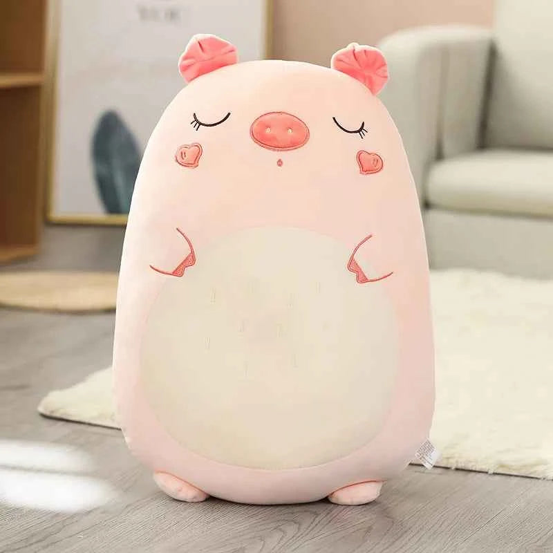 Kawaii Squishy Animal Plush Toy (17.7-31.5 in) - Fat Dinosaur/Shiba Inu Pillow Gift