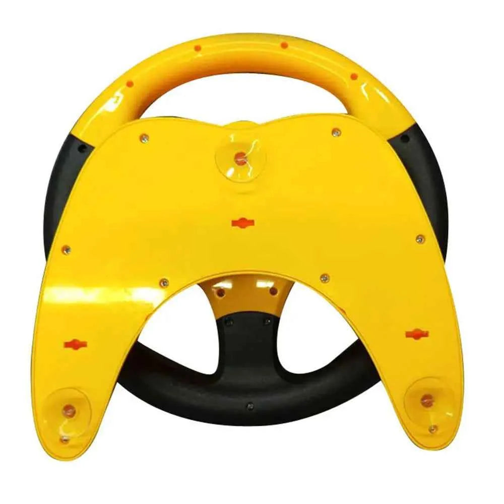 Kawaii Kids Steering Wheel Toy – Educational Baby Driving Toy with Light, Sound & Traffic Signals