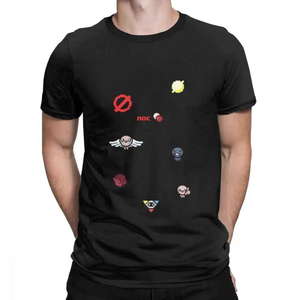 Funny The Binding Of Isaac T Shirts for  Men T Shirts When Life Gives You Lemons  Tee Shirts