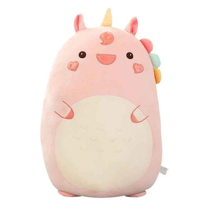 Kawaii Squishy Animal Plush Toy (17.7-31.5 in) - Fat Dinosaur/Shiba Inu Pillow Gift