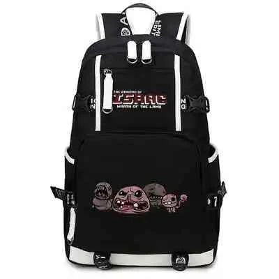 The Binding of Isaac Laptop School Backpack - Shoulder Travel Bags for Teenagers (18.5x11.8 in)