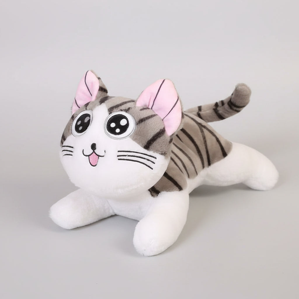 Kitty Cat Plush Toy Pillow – Soft Stuffed Animal Cushion (30–100 cm)